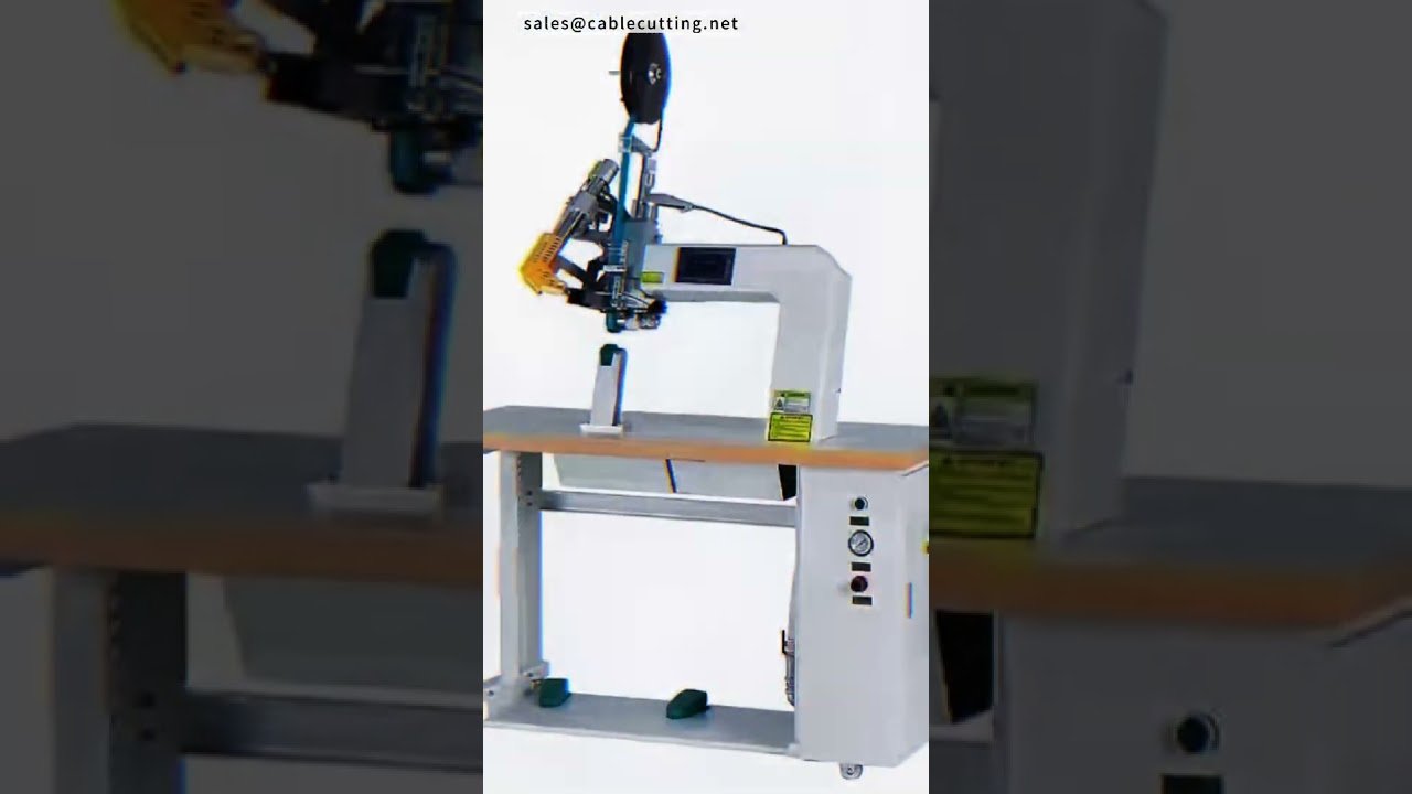 Industrielle Nahtversiegelungsmaschine für Schutzanzüge – wasserdicht & luftdicht