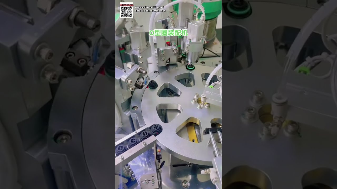 O-Ring-Montagemaschine für Pneumatikzylinder-Komponenten in der Fertigungsfabrik