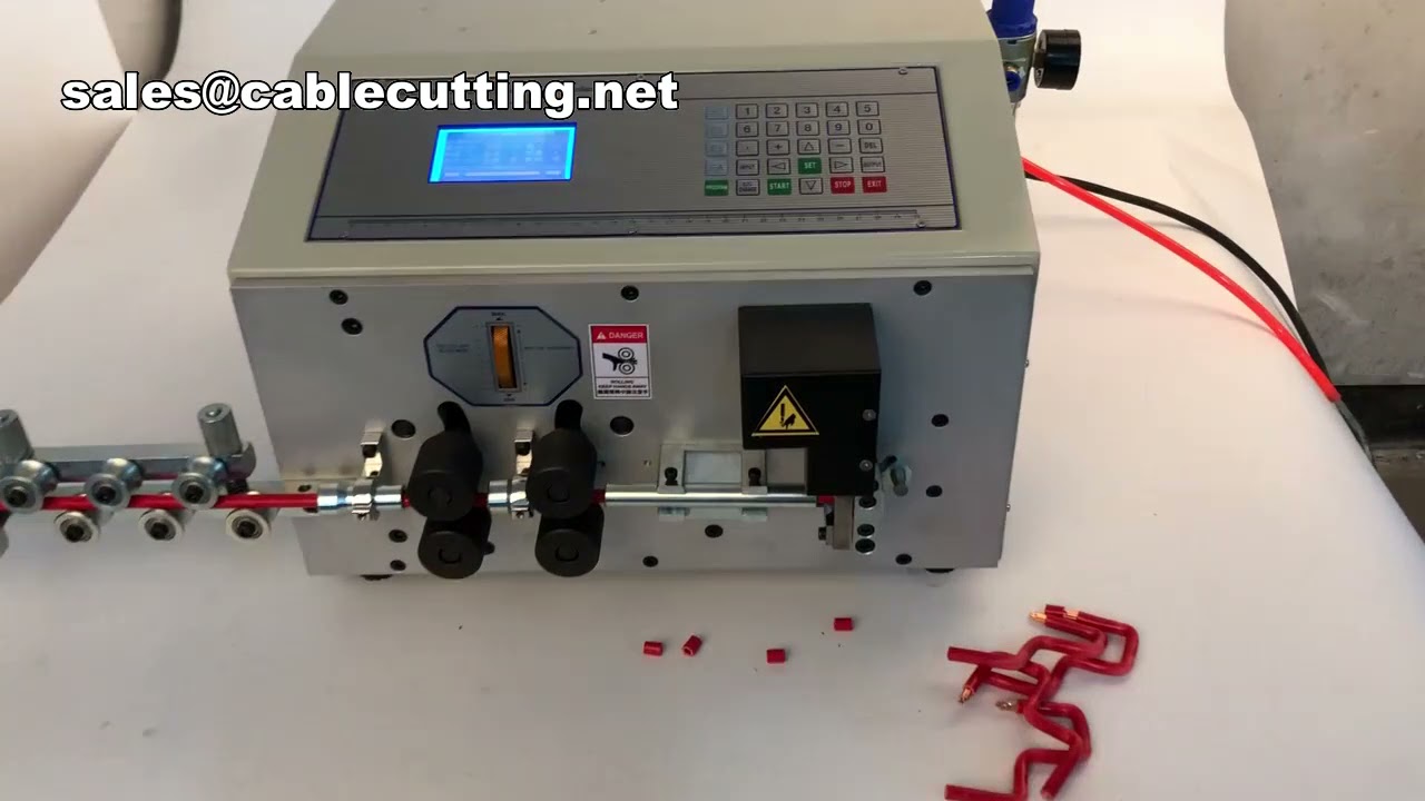 Automatische Stahldraht-Biegemaschine für elektrische Leitungen – Effizient & Präzise