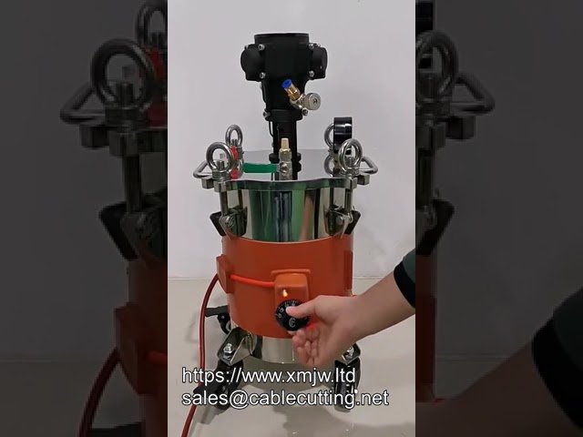 10L automatischer Klebstoff-Heizdruckbehälter mit Mischfunktion
