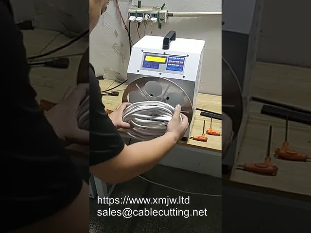 WPM 400W Kabelwickelmaschine – Bestseller für dicke Netzkabel, Drahtspiral- und Wickelmaschine