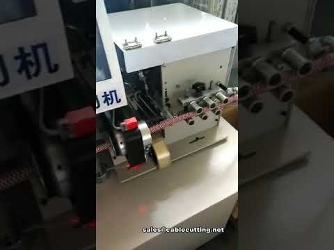 Automatische Kabelbaum-Abklebmaschine mit Schneidfunktion – effizient und präzise