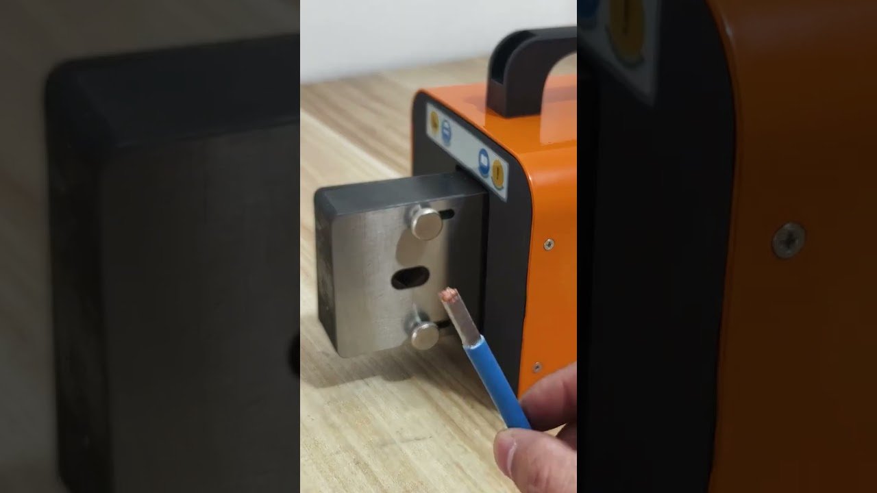 50Y Pneumatische Rohrkabelschuh-Crimpmaschine | Automatisierte Kabelschuhverarbeitung