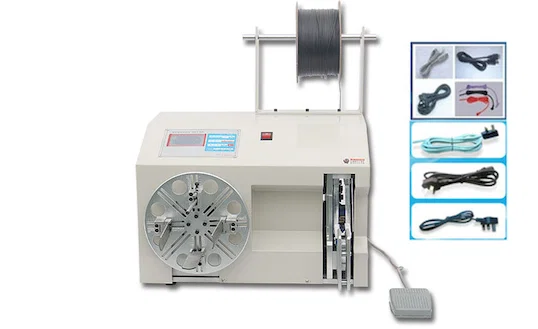 Automatische Drahtwickel- und Bindemaschine für Kabel & Spulen WPM-210 Thumb