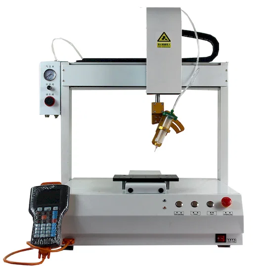 Klebstoffdosiermaschine WPM-334 - Klebstoffdosierroboter