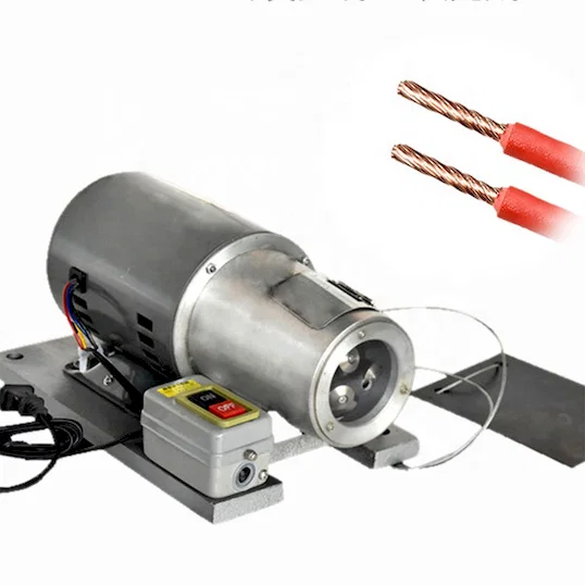 Halbautomatische Drahtabisolier- und Verdrillmaschine WPM-191 - Mehrader-Drahtabisolier- und Verdrillmaschine