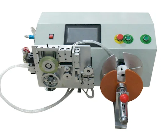 Halbautomatischer Kabelschneider, Wickler, Zähler WPM-2009LC - Wickel- und Bindemaschine